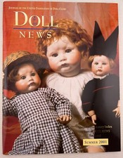 Doll News Magazine Official Journal of United Federation Doll Clubs Summer 2001