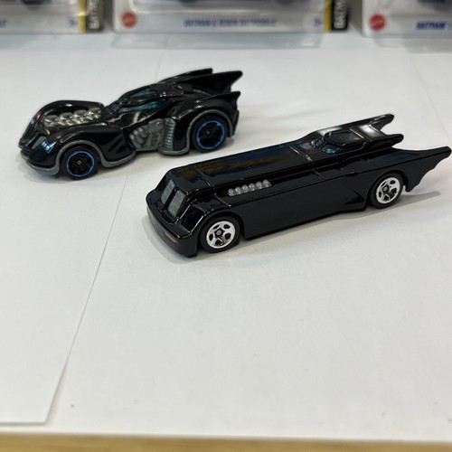Batman Bat Mobile Hot Wheels LOT Of 7 Diecast Cars - Picture 10 of 21