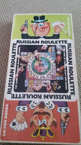 Vintage 1976 Russian Roulette Board Game by Selchow & Righter - Picture 4 of 5