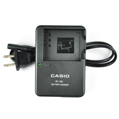 Casio BC-130L Camera Adapter Charger for Casio NP-130 Exilim Power 
