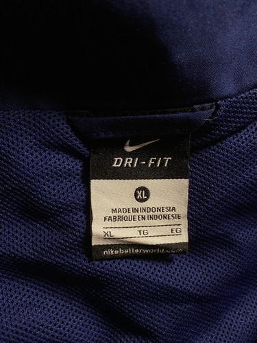 MEN'S NIKE FC BARCELONA 2015/2016 TRACK JACKET TRAINING SOCCER FOOTBALL SIZE XL - Picture 8 of 10