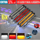 <!--F#f_0-->6x 15 LED Tail Lights UTE STOP Brake Indicator Reverse Slim Truck Trailer Light<!--F/-->