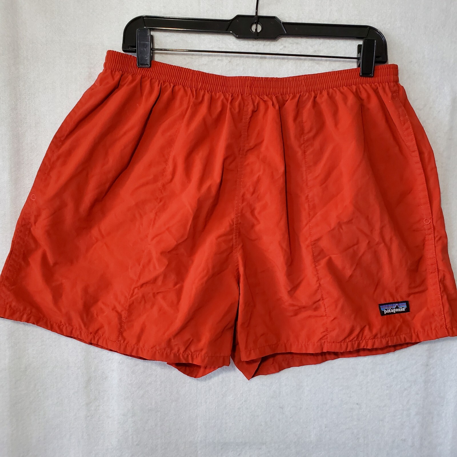 Patagonia Mens 4 Inch Lined Swim Board Shorts Orange … Gem