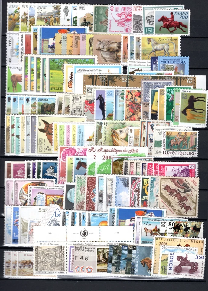 CABALLOS 7 páginas+ colección limpia, todo NH Foto 3 de 4