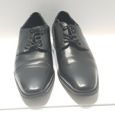 Stacy Adams Black Leather Cap Toe Oxford Shoes Mens 10.5M Lace Up‎ Waltham Cap Toe Oxford Men main image 2
