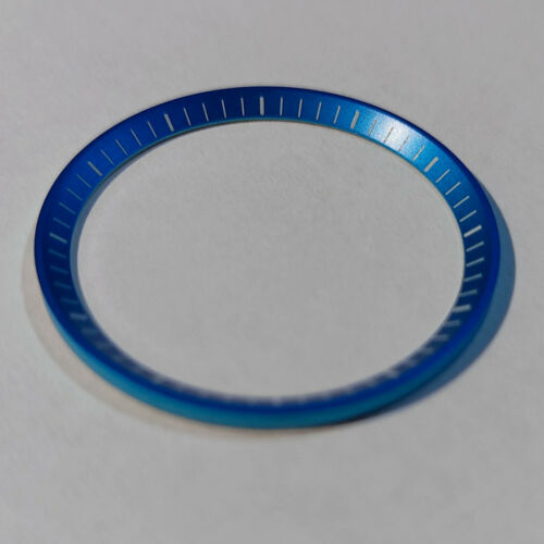 Blue Chapter Ring for Seiko SKX013 fits 7S26-0030 MOD Part - Picture 2 of 4
