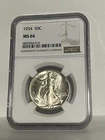 1934-P NGC MS66 Walking Liberty Half Dollar 50c