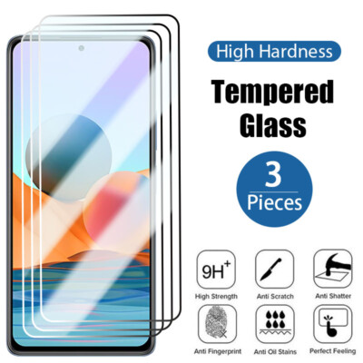 For Xiaomi Redmi Note 12 11 10 Pro 11s 10S 9S 9 8 Tempered Glass Screen Protecto