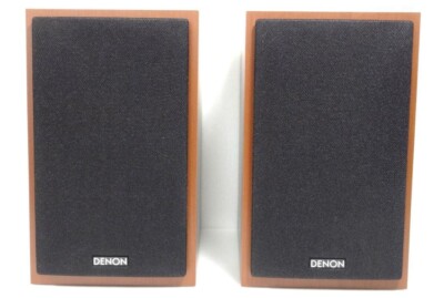 New DENON Book Shelf Speaker SC-M41-CW (1 Pair) (Cherry) Soft Dome