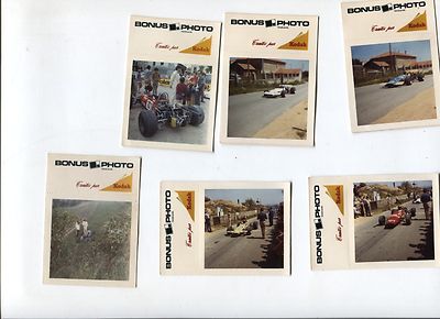 No. 6242 / 6 vintage color photos hill climb 1972 approx.
