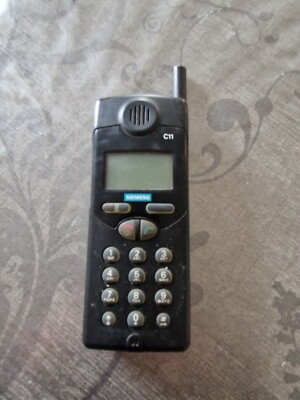 Siemens C11 Handy für Teile ungeprüfte Requisite Vintage 