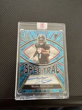 2023 Panini Spectra - Spectral Signatures Prizm Bijan Robinson /50 Falcons RC