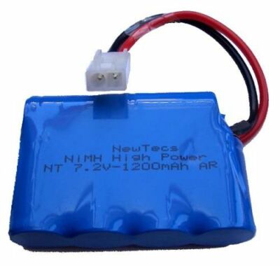 7,2V NT - 1300mAh AR NiMH Akkupack für Mini-T, Thunder Tiger ZT-2 u.ä. HighVolt 