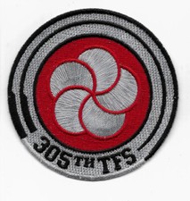 JAPAN Army ASDF 305 TFS - TACTICAL FIGHTER SQUADRON Abzeichen Patch Aufn&auml;her