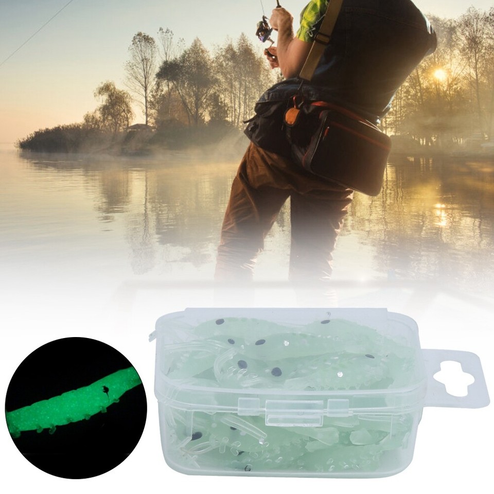 50Pcs Luminous Artificial Simulation Small Grass Shrimp Fishing Lure