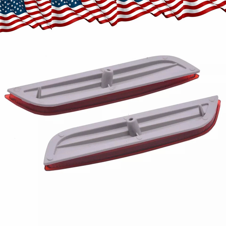 1 par de reflectores de luz trasera izquierda y derecha nuevos para Toyota Sequoia 2001-2007 EE. UU. Foto 3 de 4