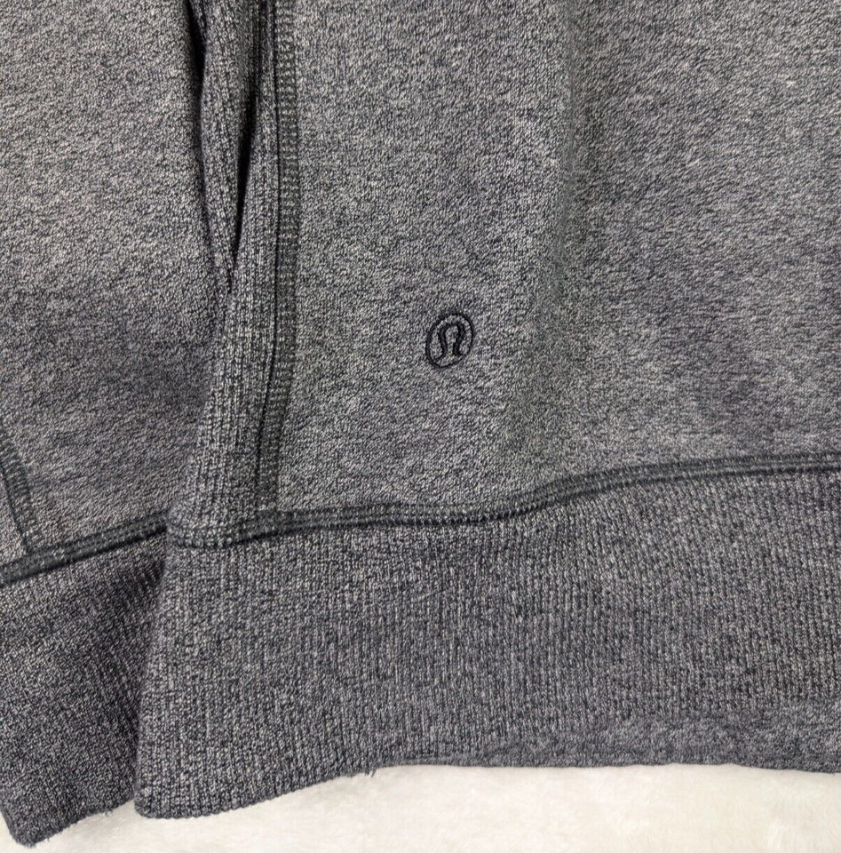 Lululemon Mens Sz M Full Zip Up Hoodie Jacket Best Coast Heavy Cotton