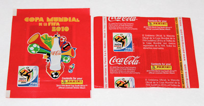 Panini WC WM 2010 South Africa   1 x Packet COCA COLA South America Rare!