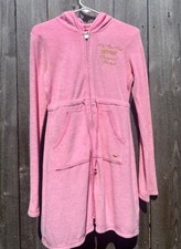 Vintage Y2k VERY RARE Victoria s Secret PINK Robe/Swim Suit Cover Up BEACHY