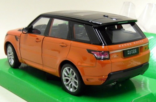 Nex 1/24-27 Range Rover Sport Chilli Orange Diecast Model Car - Picture 2 of 4