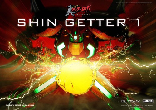 BLITZWAY CARBOTIX MOSHOWTOYS Getter Robo Shin Getter 1 Collectible Action Figure