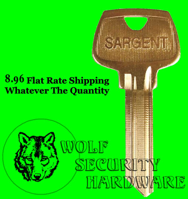 Sargent 6275 LA LB LE LF LJ LK LL HA HB HC HE RA RB RF RG Others 6 Pin Key Blank