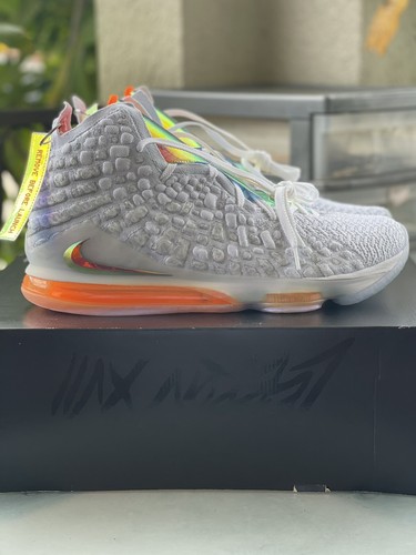 orange lebron 17