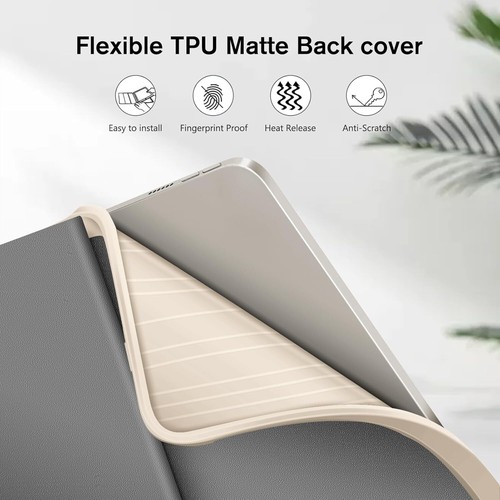 Backlit Keyboard Case for iPad Mini 7(A17 Pro) 2024 / iPad Mini 6 TPU Back Cover - Picture 6 of 18