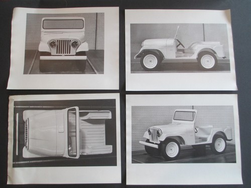 1964 1965 JEEP CJ5 ORIGINAL Scale Model Design Development 4 Photos C79 - Picture 2 of 12