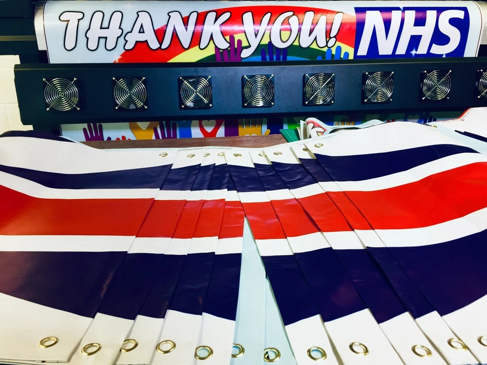 Happy Birthday Banner 180cm x 60cm , Personalized Banner - Image 2 of 4