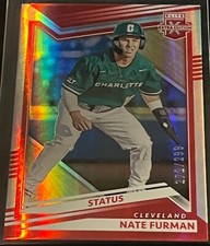 NATE FURMAN 2022 PANINI ELITE EXTRA RED ROOKIE SP /299