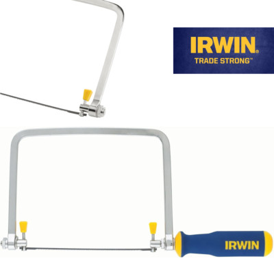 IRWIN ProTouch Coping Saw   6.5'' Blade, 17 TPI   Ergonomic Handle Durable Steel