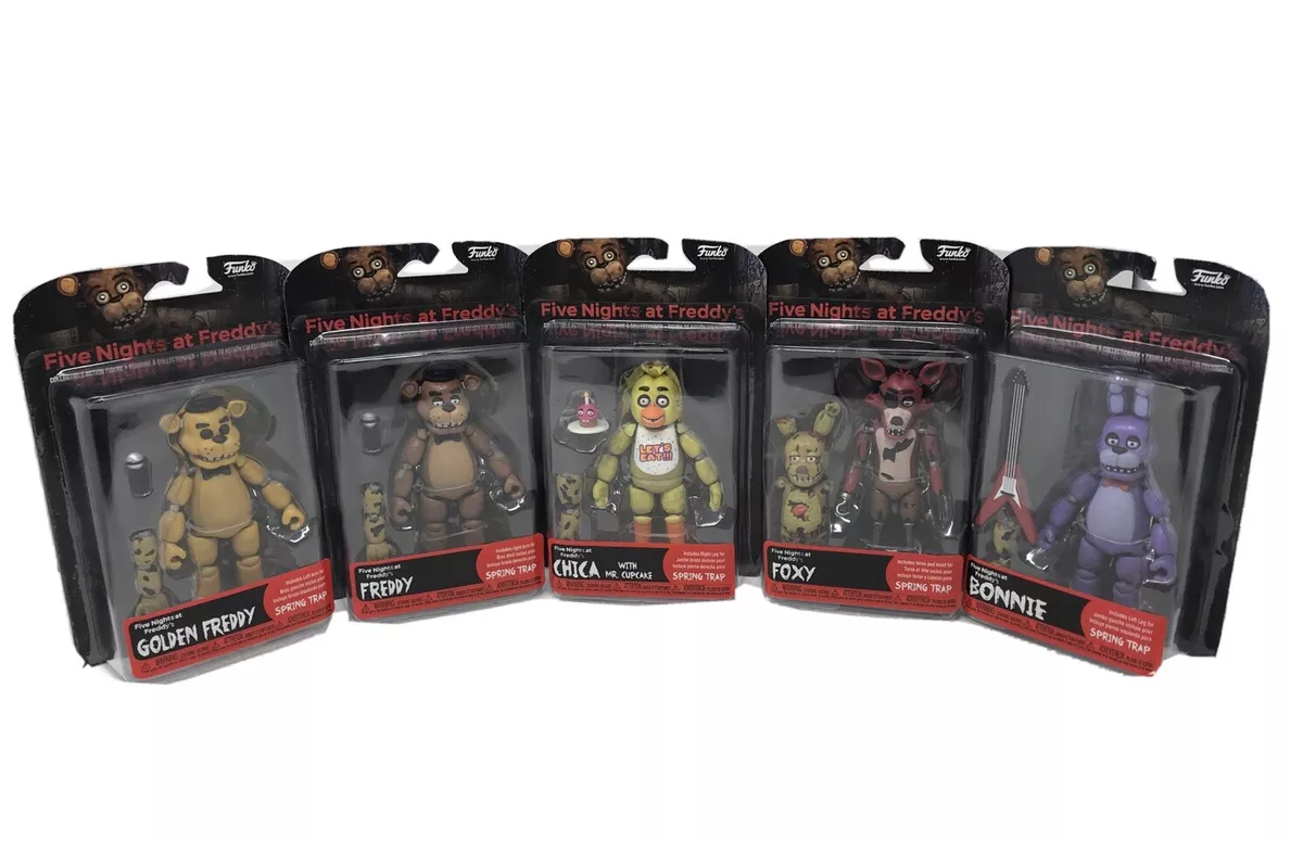 Funko FIVE NIGHTS AT FREDDY'S Springtrap SET of 5 Articulated