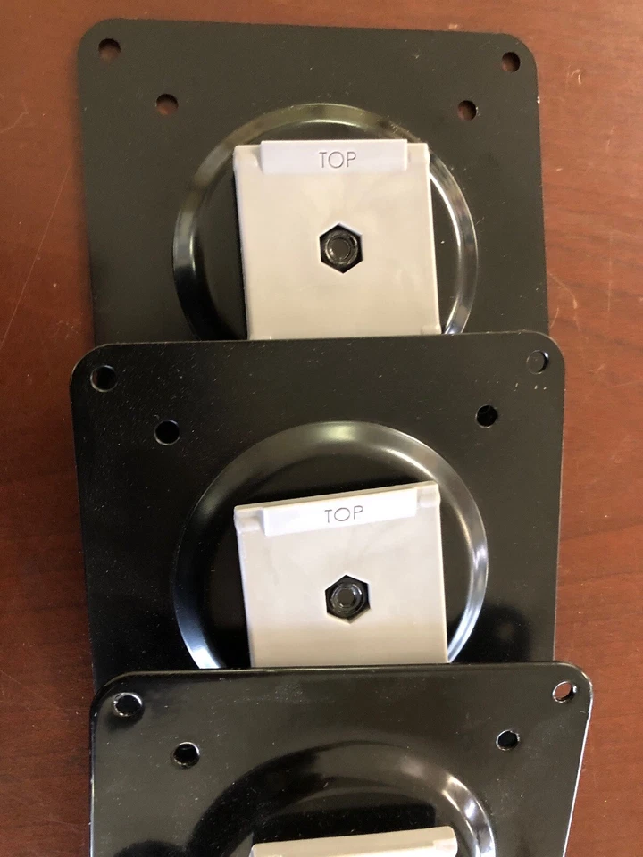 HUMANSCALE M8 M2 BLACK VESA PLATE MOUNT 100MM M-FLEX, Genuine Humanscale Part - Image 4 of 4