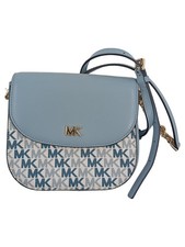 Michael Kors Borsa a Tracolla Jet Set Donna Blu Logo