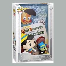 Disney's 100th Anniversary Funko POP! Movie Poster & Figur Pinocchio 9 cm