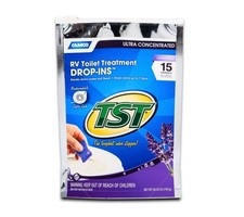 Camco TST Max Drop-Ins RV/Marine Toilet Treatment Lavender 15/bag 41559