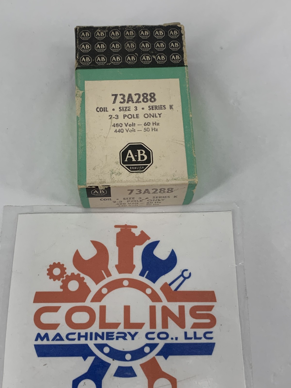 Allen-Bradley 73A288 Replacement Magnetic AC Control Coil Size 3 Series K 480VAC