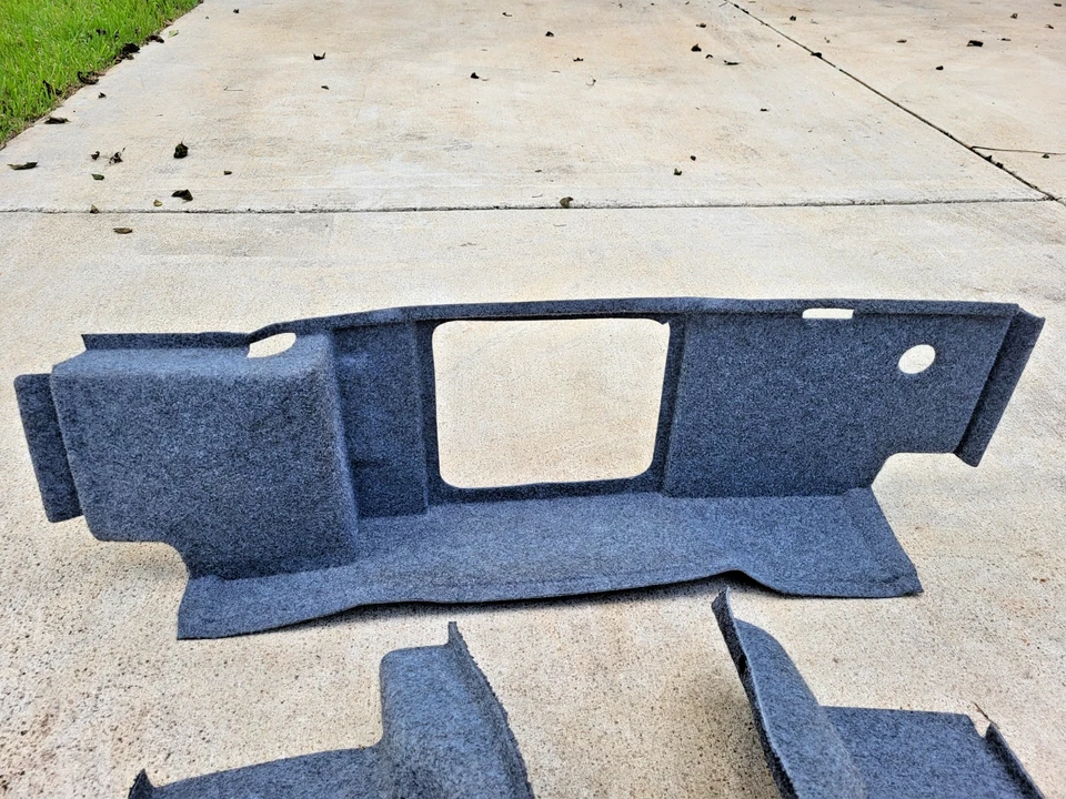 Alfombrilla de maletero convertible OEM BMW E46 forro delantero izquierdo derecho 330Ci 325Ci 86k Foto 2 de 4