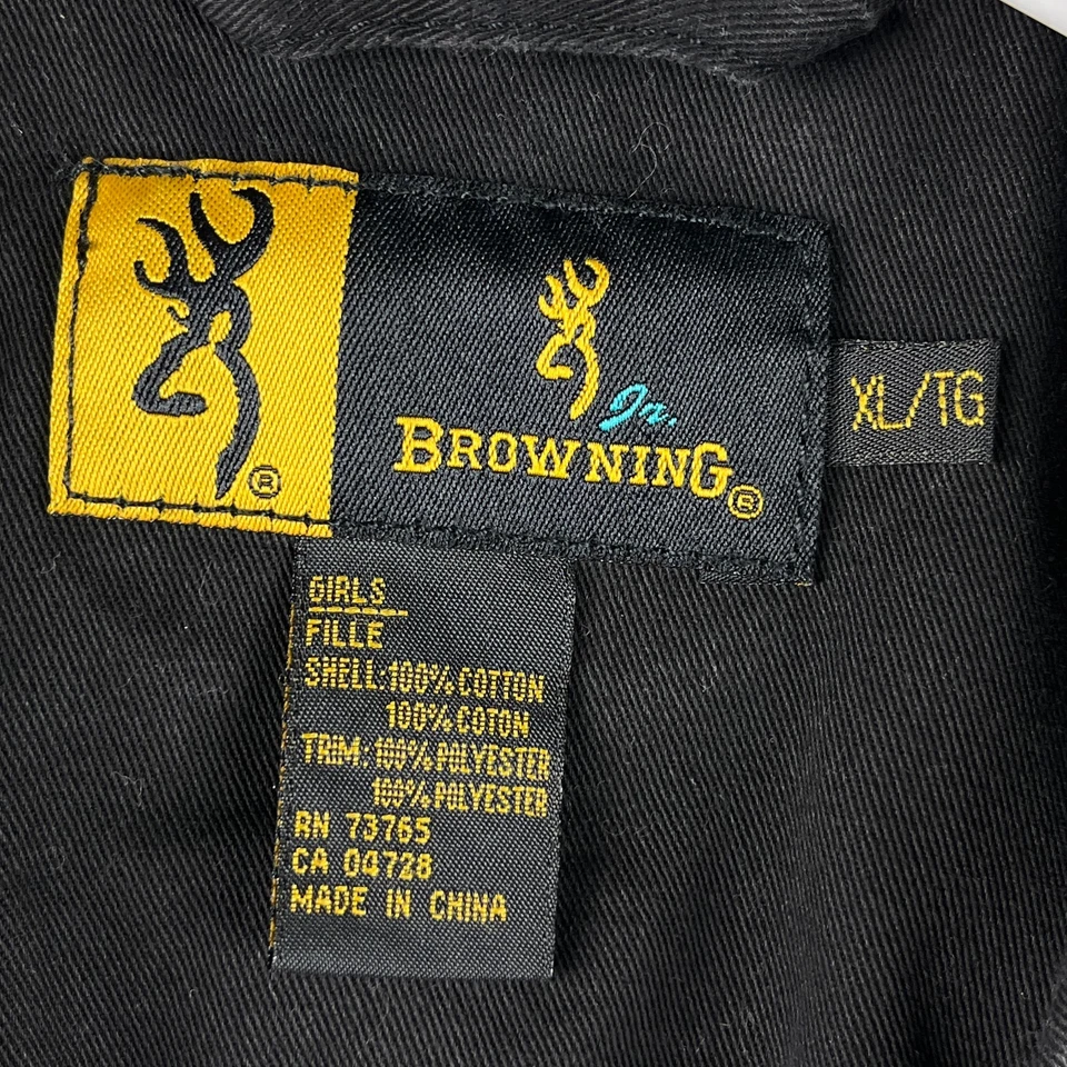 Browning Trapper Creek Shooting Vest Girls XL Black Zebra Print Pink Hunting - Image 3 of 4