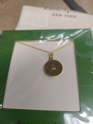 Kate Spade New York One in a Million Initial Pendant Necklace, 16.5