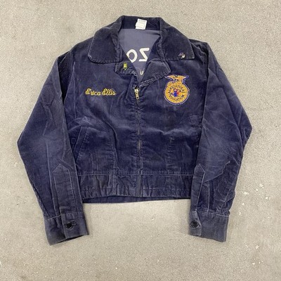 FFA Vintage 70s/80s Corduroy Jacket Small Chain Stitched | eBay