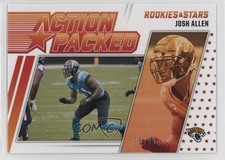 2021 Rookies & Stars Action Packed Orange 75/99 Josh Hines-Allen Allen 0q3