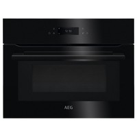 AEG KMK768080B 8000 CombiQuick Built-In Microwave in Black 46883
