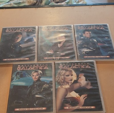 Universal Studios Battlestar Galactica Season One DVD Sci-Fi Deleted Scenes NR