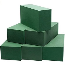 6 Pcs Floral Foam, Wet and Dry Floral Foam Blocks Flower Arrangement Kit for ...