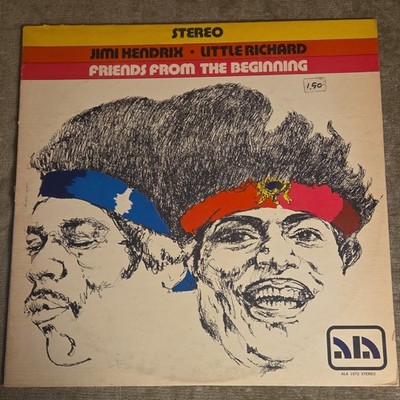 Jimi Hendrix Little Richard Friends From The Beginning Vinyl LP Rock ALA 1972 B 