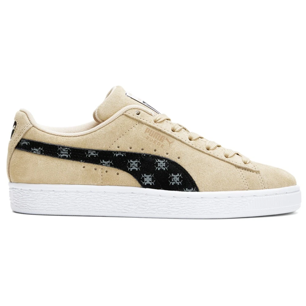 Scarpe casual PUMA scamosciate classiche T7 stringate donna beige sneakers 39006701