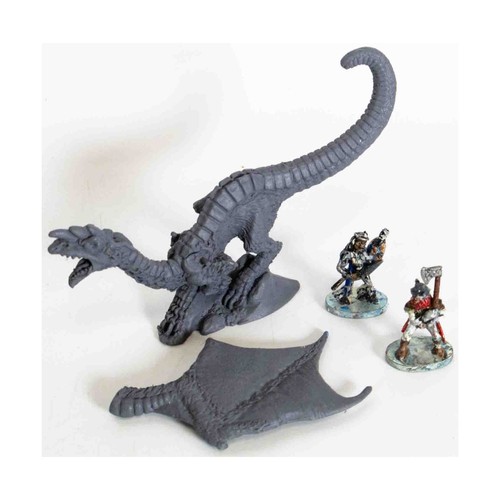 Figurine Grenadier Dragon's Lords N°2520 Wyvern Dragon - Warhammer Fantasy - Occasion TBE