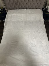 White Percale Double Duvet Cover Set